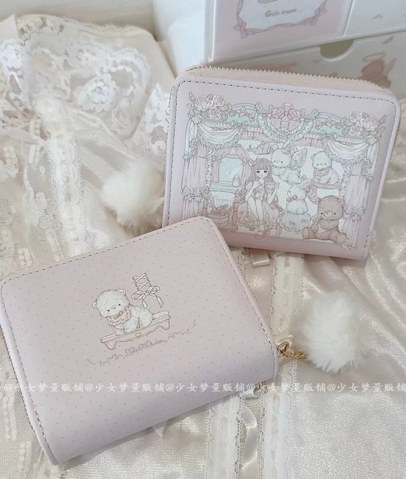 محفظة نقود كيوت ✨💗🎀🌺