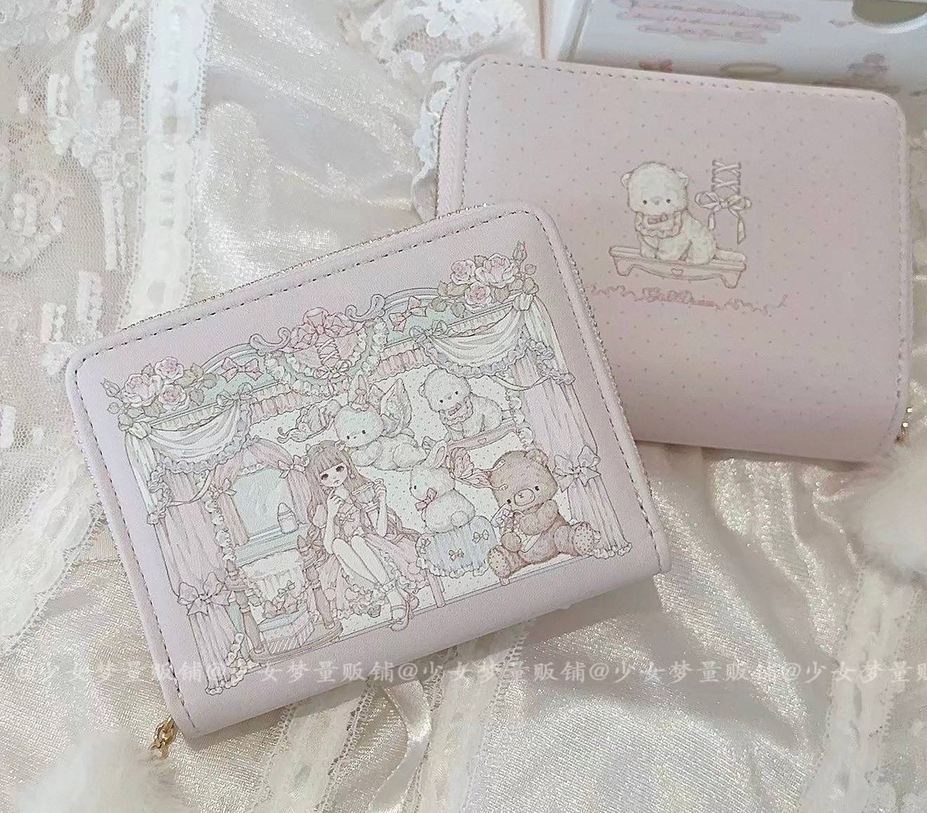 محفظة نقود كيوت ✨💗🎀🌺