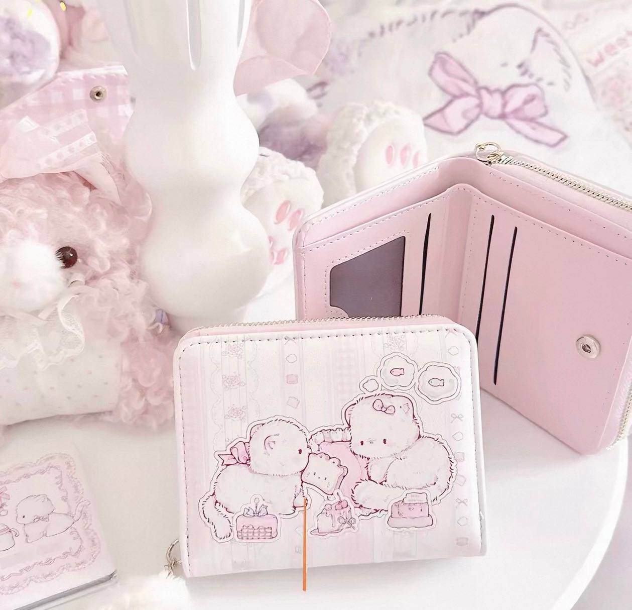 ✨محفظة نقود كيوت ✨💗🎀🌺 👛⁩