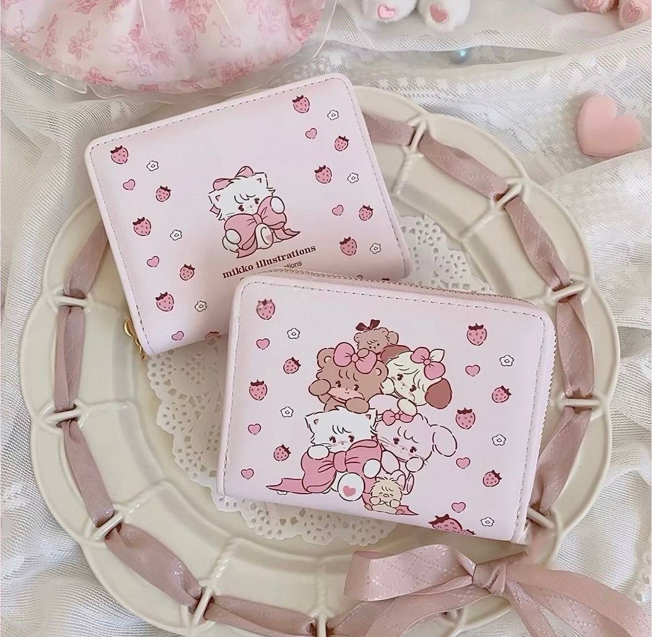 ✨محفظة نقود كيوت ✨💗🎀🌺 👛⁩